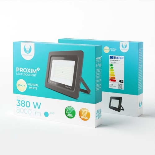 Floodlight LED PROXIM II 100W |4500K| IP66 Forever Light image 1