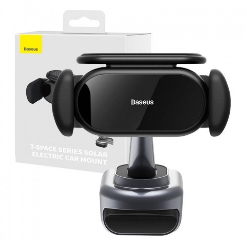 Solar electric car mount Baseus T-Space (black) image 1