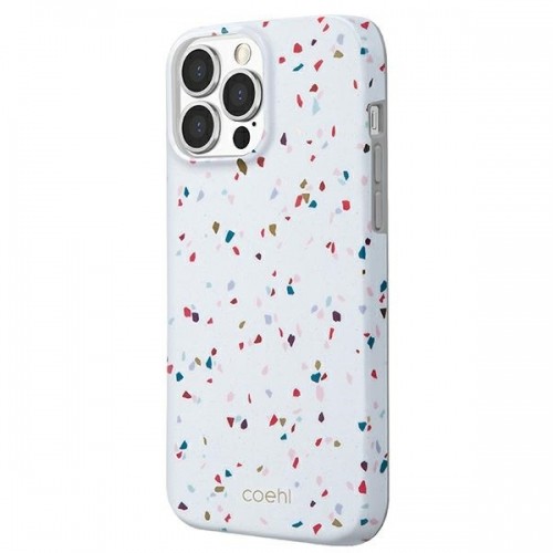 UNIQ etui Coehl Terrazzo iPhone 13 Pro Max 6,7" biały|natural white image 1