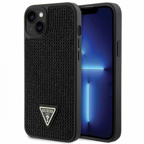 Guess GUHCP14MHDGTPK iPhone 14 Plus 6.7" czarny|black hardcase Rhinestone Triangle image 1