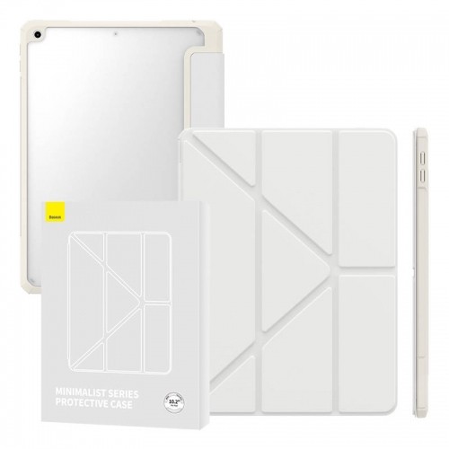 Baseus Minimalist Series IPad 10.2" protective case (white) image 1