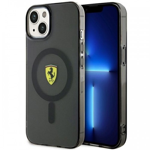 Ferrari FEHMP14MURKK iPhone 14 Plus 6,7" czarny|black hardcase Translucent Magsafe image 1