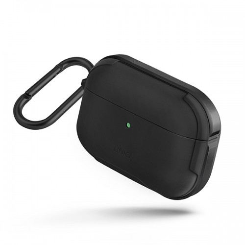 UNIQ etui Valencia AirPods Pro czarny|midnight black Antimicrobial image 1