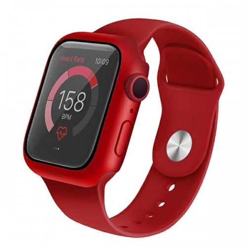UNIQ etui Nautic Apple Watch Series 4|5|6|SE 44mm czerwony|red image 1