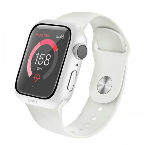 UNIQ etui Nautic Apple Watch Series 4|5|6|SE 44mm biały|white image 1