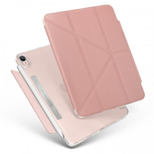 UNIQ etui Camden iPad Mini (2021) różowy|peony|pink Antimicrobial image 1
