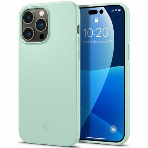 Spigen Thin Fit iPhone 14 Pro miętowy|apple mint ACS04784 image 1