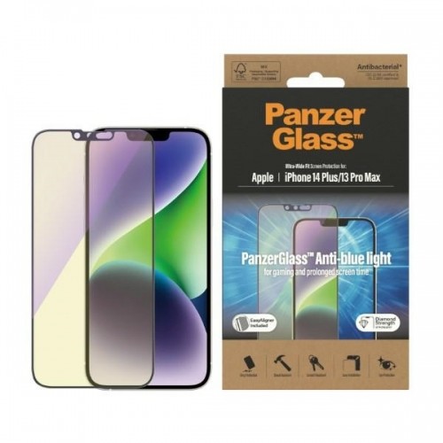 PanzerGlass Ultra-Wide Fit iPhone 14 Plus | 13 Pro Max 6,7" Screen Protection Antibacterial Easy Aligner Included Anti-blue light 2793 image 1