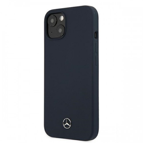 Mercedes MEHCP13SSILNA iPhone 13 mini 5,4" granatowy|navy hardcase Silicone Line image 1