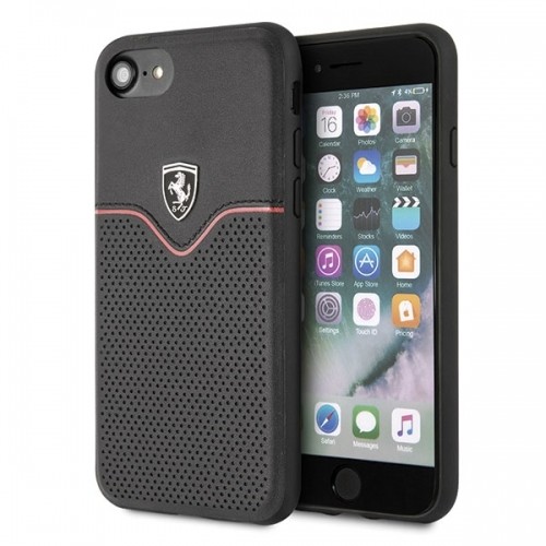 Ferrari Hardcase FEOVEHCI8BK iPhone 7|8 SE2020 | SE 2022 black|czarny Off Track Victory image 1