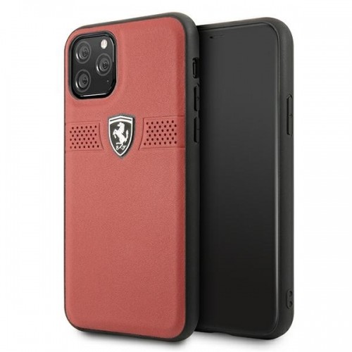 Ferrari FEOBAHCN58RE iPhone 11 Pro 5,8" czerwony|red hardcase Off Track Leather image 1