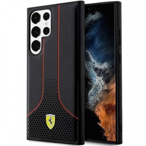 Ferrari FEHCS23LPCSK S23 Ultra S918 czarny|black hardcase Perforated 296 P image 1