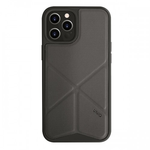 UNIQ etui Transforma iPhone 12|12 Pro 6,1" szary|charcoal grey image 1