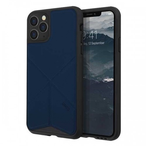 UNIQ etui Transforma iPhone 11 Pro niebieski|navy panther image 1