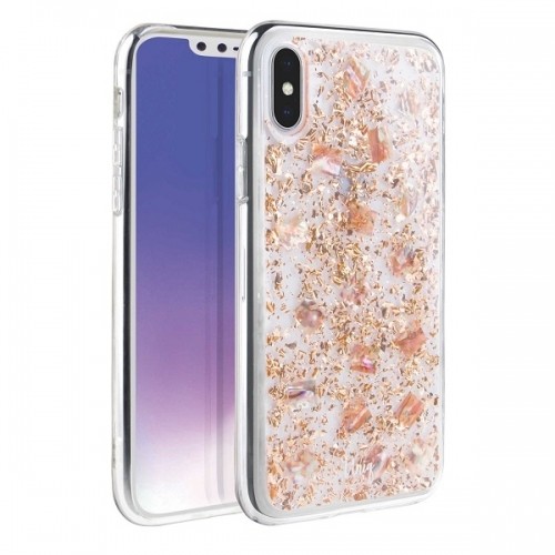 UNIQ etui Lumence Clear iPhone Xs Max różowo-złoty|Rosedale rose gold image 1