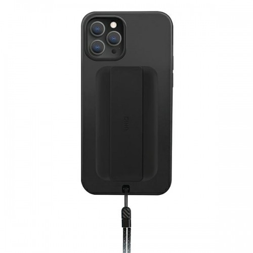 UNIQ etui Heldro iPhone 12 Pro Max 6,7" czarny|midnight black Antimicrobial image 1