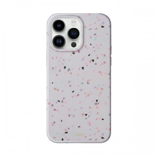 UNIQ etui Coehl Terrazzo iPhone 14 Pro 6,1" piaskowy|sandstone image 1