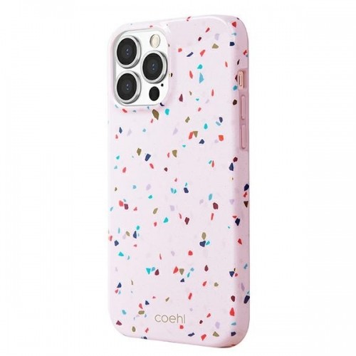 UNIQ etui Coehl Terrazzo iPhone 13 Pro | 13 6,1" różowy|blush pink image 1