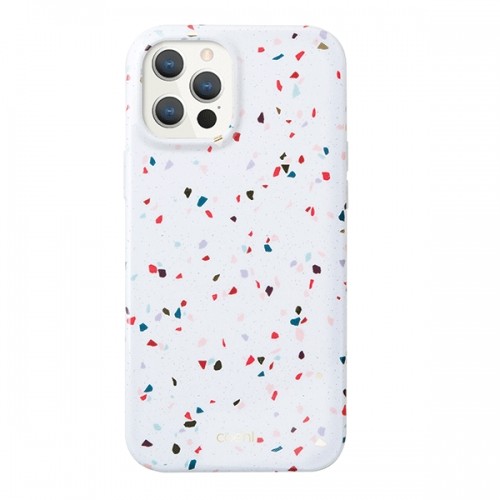 UNIQ etui Coehl Terrazzo iPhone 12|12 Pro 6,1" biały|natural white image 1