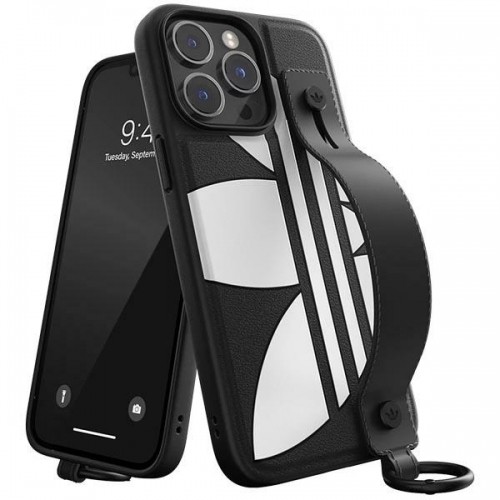 Adidas OR Hand Strap Case iPhone 14 Pro Max 6,7" czarno-biały|black-white 50216 image 1