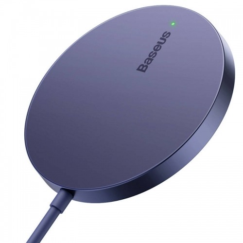Baseus Simple Mini3 Magnetic Wireless Charger 15W (Dusty purple) image 1
