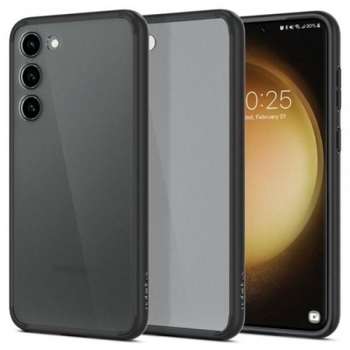 Case SPIGEN Ultra Hybrid  ACS05716 for Samsung Galaxy S23 - Frost Black image 1