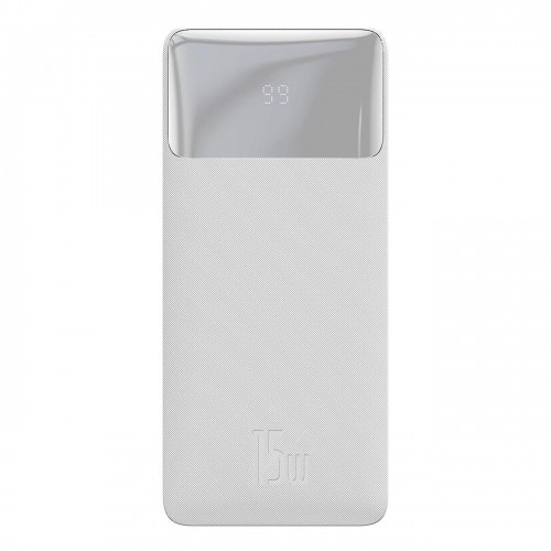 Powerbank Baseus Bipow 10000mAh, 15W (white) image 1