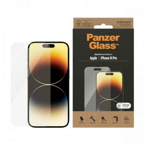 PanzerGlass Classic Fit tempered glass for iPhone 14 Pro 6,1" image 1