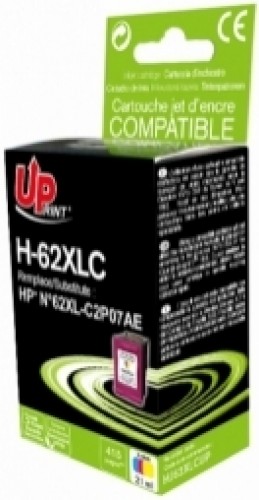 Tintes kārtridžs UPrint HP H-62XLC Colour image 1