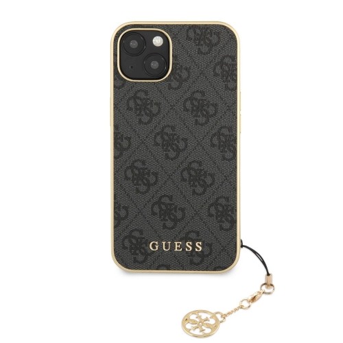 GUHCP13MGF4GGR Guess 4G Charms Cover for iPhone 13 Grey image 1
