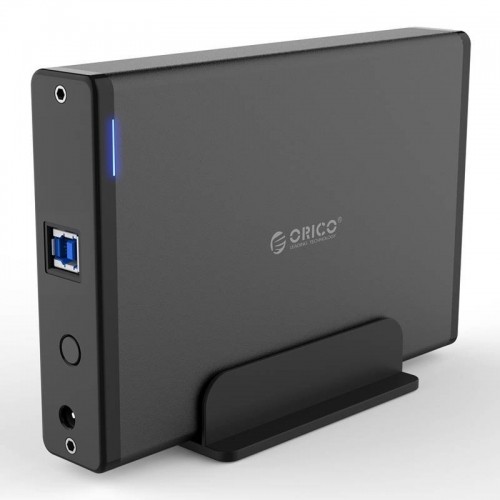 Orico 3.5'' HDD enclosure, USB 3.0, SATA (black) image 1