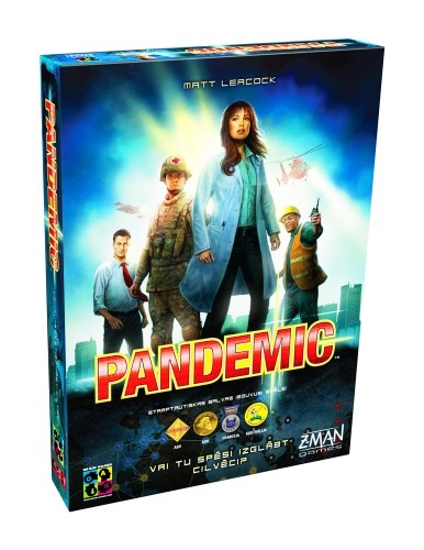 Brain Games Pandemic Galda Spele image 1