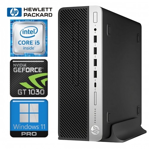 Hewlett-packard HP 600 G5 SFF i5-9500 64GB 512SSD M.2 NVME+2TB GT1030 2GB WIN11Pro image 1