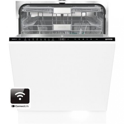 Gorenje Dishwasher GV693C60UVAD Built in Width 59.8 cm Number of place settings 16 Number of programs 7 Energy efficiency class C Display AquaStop function image 1