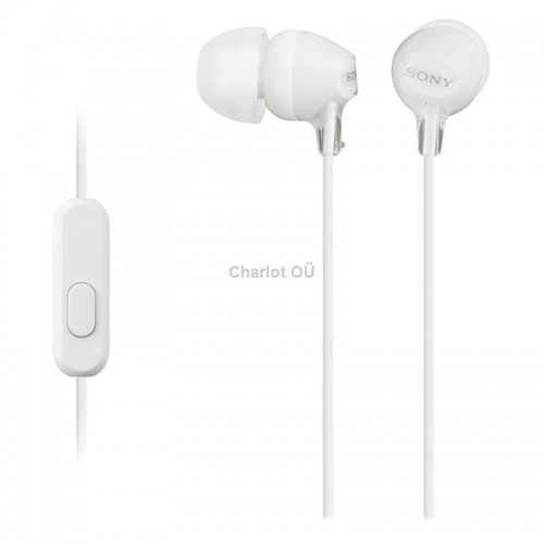 Sony EX series MDR-EX15AP In-ear White image 1