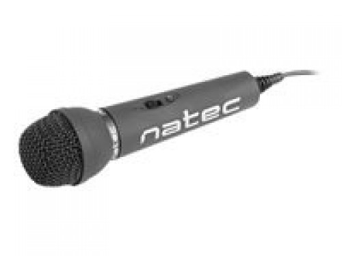 Natec Microphone NMI-0776 Adder Black Wired image 1
