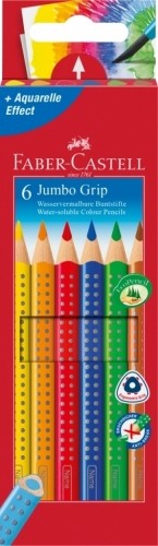 Цветные карандаши Faber-Castell Jumbo Grip 6 цветов image 1