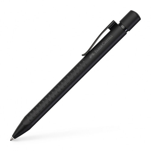 *Lodīšu pildspalva Faber-Castell Grip XB, melna image 1