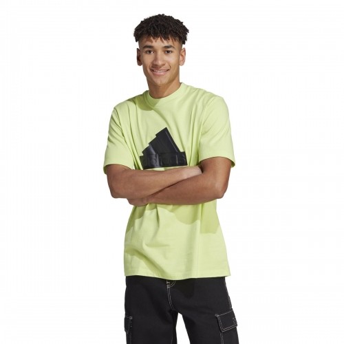 Men’s Short Sleeve T-Shirt Adidas  BOST T IN1627 Green image 1