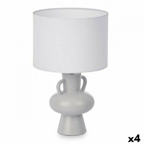 Desk lamp Vase 40 W Grey Ceramic 24 x 39,7 x 24 cm (4 Units) image 1