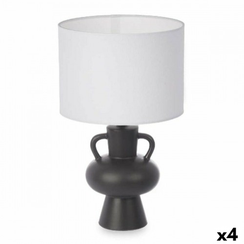 Gift Decor Настольная лампа Кувшин 40 W Чёрный Керамика 24 x 39,7 x 24 cm (4 штук) image 1