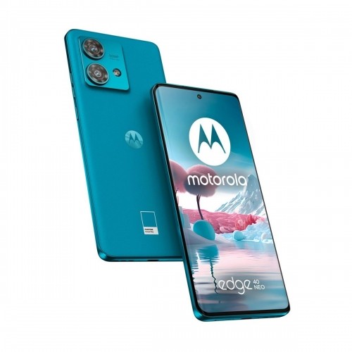 Viedtālruņi Motorola Edge 40 Neo 6,55" 256 GB 12 GB RAM Mediatek Dimensity 1050 Zils image 1