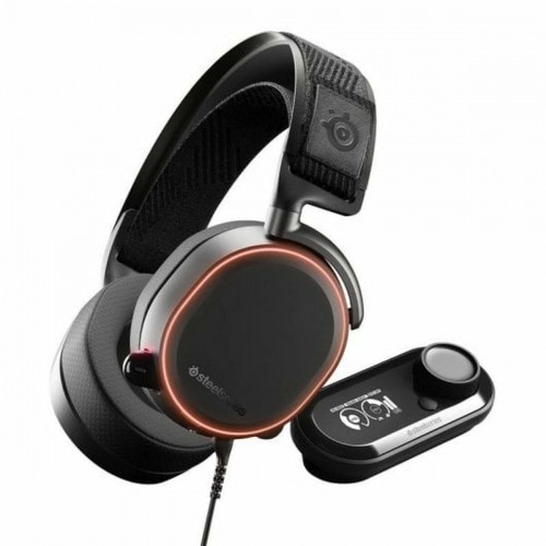 Headphones with Microphone SteelSeries Arctis Pro Black image 1