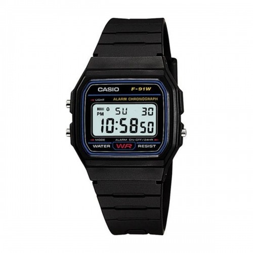 Мужские часы Casio F-91W-1CR image 1
