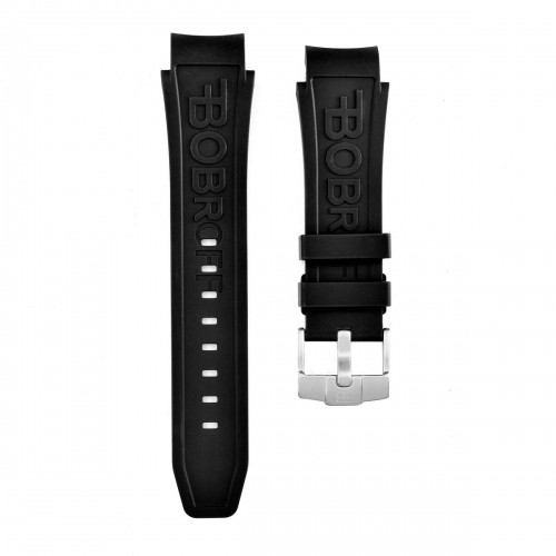 Watch Strap Bobroff BFSTN Black image 1