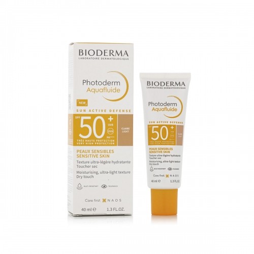 Tonējošs Līdzeklis Aizsardzībai pret Sauli Bioderma Photoderm Aquafluide Light SPF 50+ 40 ml image 1