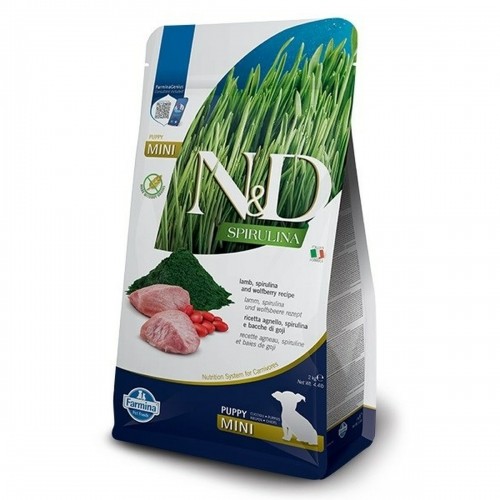 Lopbarība Farmina N&D Spirulina Bērns/Juniors Jēra gaļa 2 Kg image 1