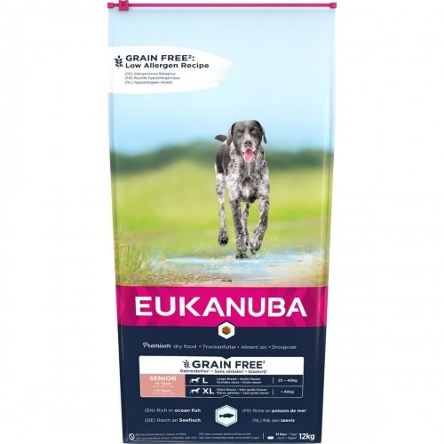 Fodder Eukanuba Grain Free Senior large/giant breed Senior Fish 20-40 Kg 12 kg image 1