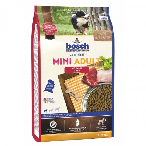 Фураж BOSCH   Для взрослых Мясо ягненка 3 Kg image 1