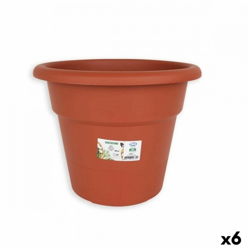 Plant pot Dem Greentime Circular Brown ø 30 x 24 cm (6 Units) image 1